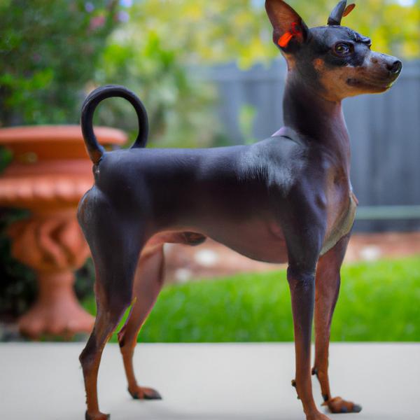 Italian Grey Min Pin